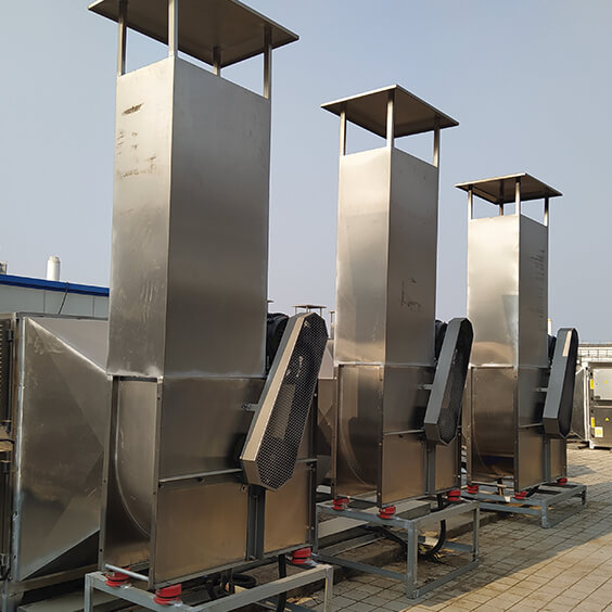 某化學(xué)實驗室屋頂通風(fēng)案例